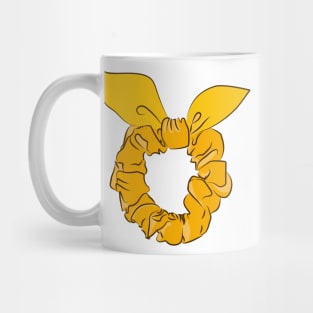 cute hair scrunchie Mug